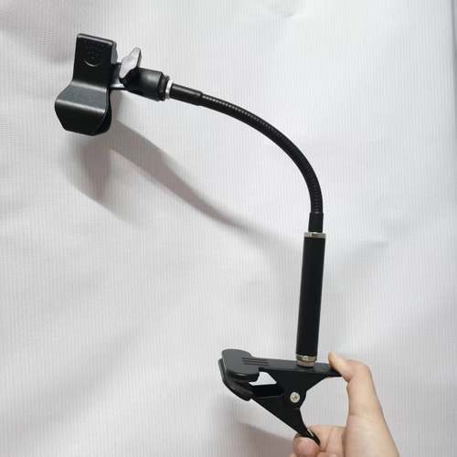 加硬电子琴多功能演唱会麦克风支架加粗圆管形桌腿夹唱歌演奏话筒