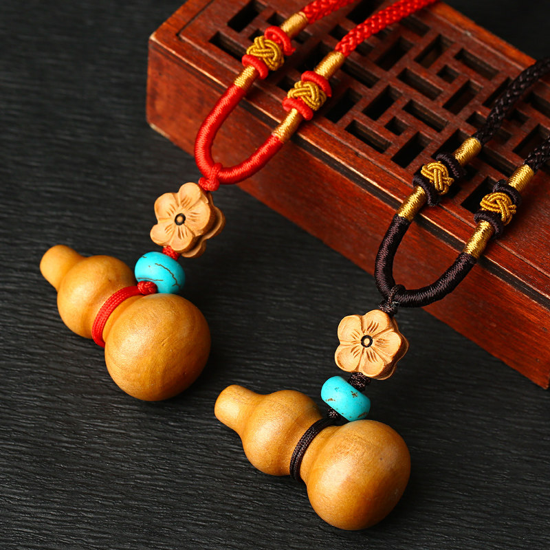 2020 Mahogany carving gourd Pendant men and women Take it with you Necklace baby children Pendant Safety Fluke Jewelryin the Accessories/Fashion Jewelry, Necklace  category - from Buy2taobao.com to provide professional Taobao agent buy service