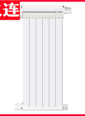 PCIE4.0显卡延长线16X弯头双反向
