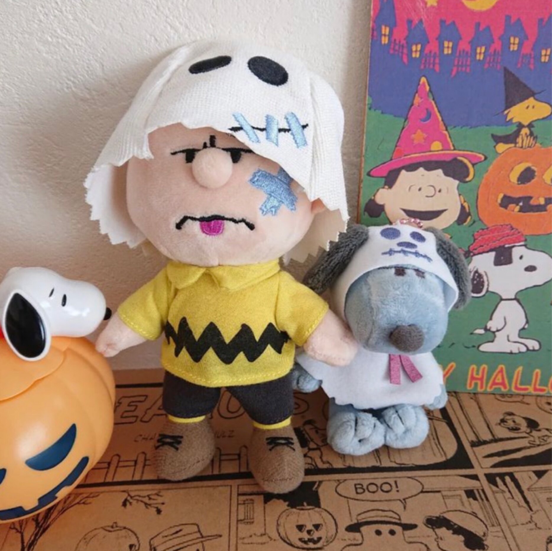 现货 日本购回usj snoopy大阪环球影城万圣节史努比限定查理挂件