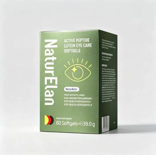NaturElan 德国进口呐兔活性肽叶黄素软胶囊60粒
