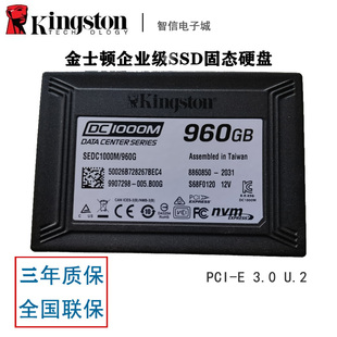 Kingston/金士顿 DC1000M 960G SSD企业级固态硬盘 PCI-E 3.0 U.2