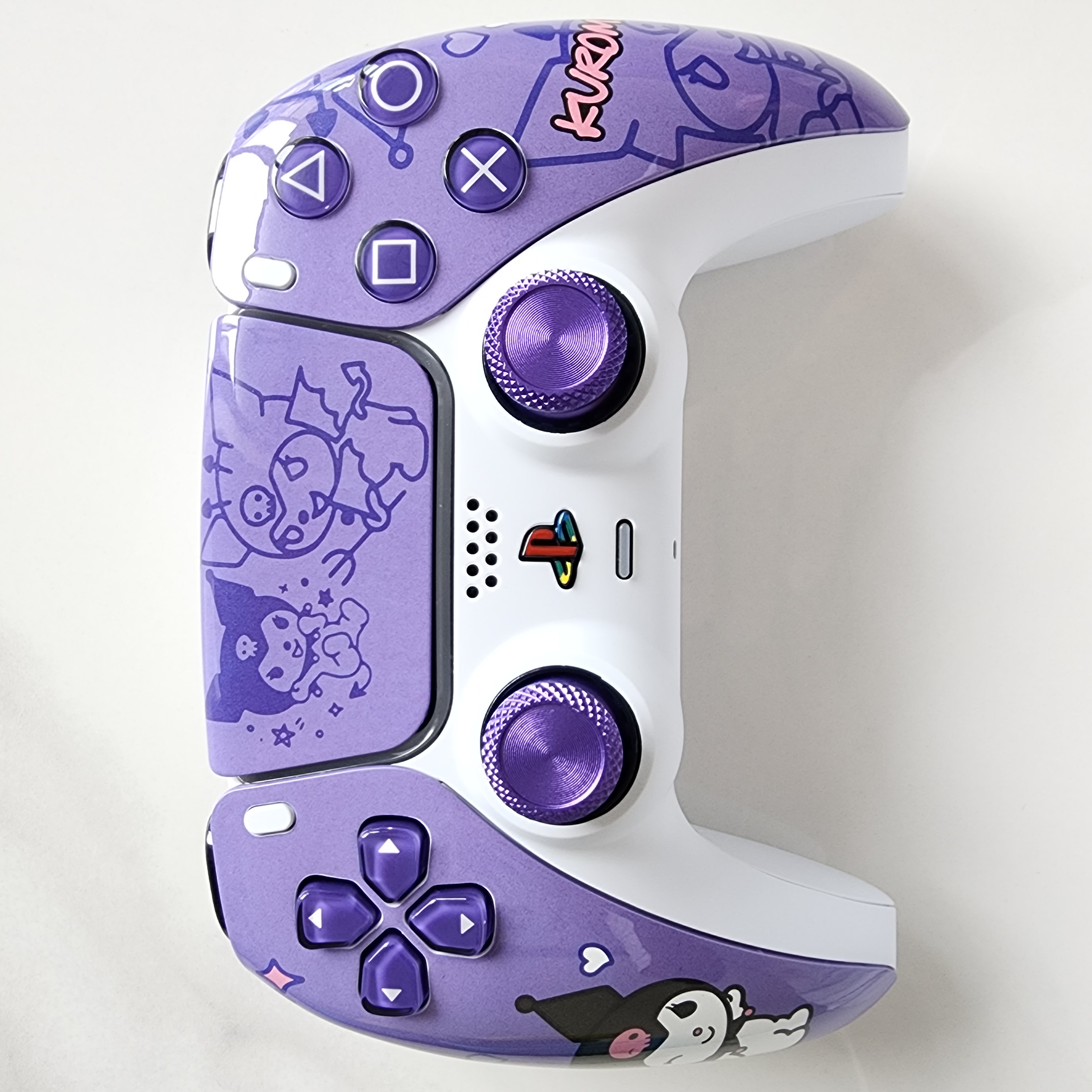 改装升级霍尔TMR摇杆ps5手柄PS5原装手柄ps5无线控制器:新库洛米