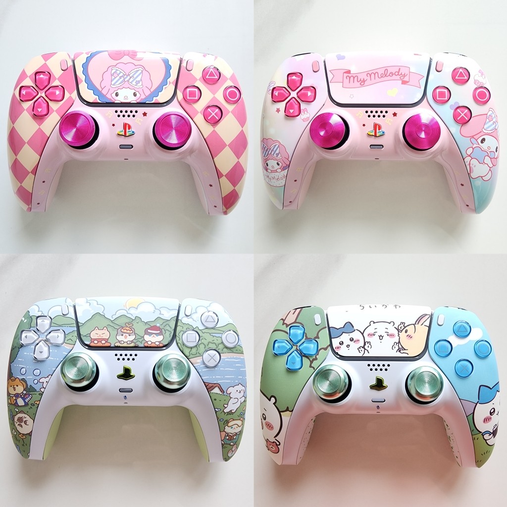 索尼PS5手柄外壳PS5手柄改装替换面壳后壳PS5手柄改装壳 高端系列