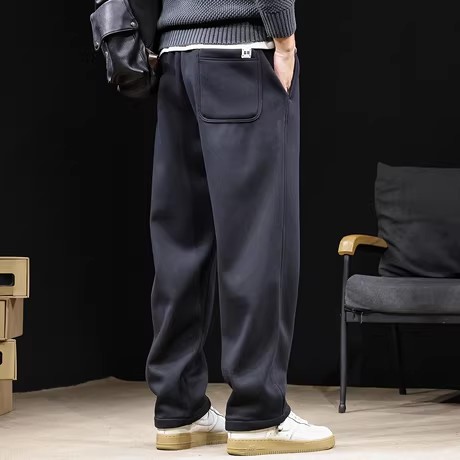 直筒运动裤男士秋季新款