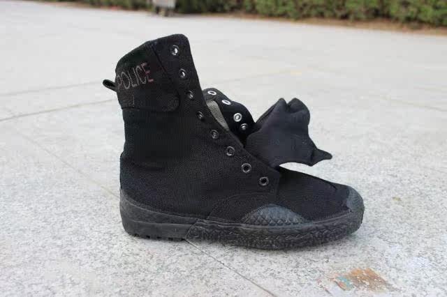 Boots militaires pour homme en toile - Ref 1399914 Image 5