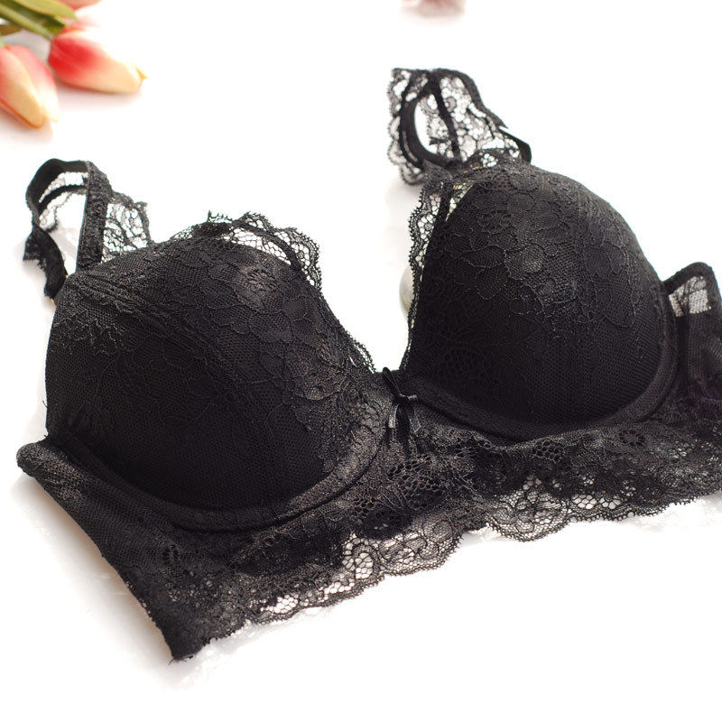 新款性感蕾丝调整聚拢下围加宽 小胸女集中文胸内衣套装|ruв категории Нижнее белье, лифчик костюм - от Buy2taobao.com для оказания профессиональной услуги покупки агента Taobao