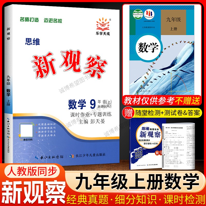 2025新版新观察九年级上册数学
