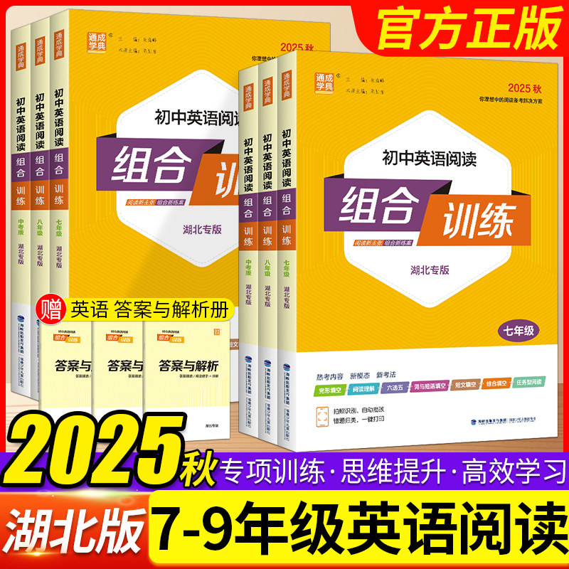 初中英语阅读理解组合训练图片