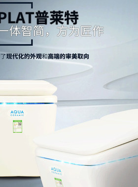 美标一体化座厕智能马桶