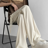 夏季主推~垂感冰丝裤纯色休闲裤直筒西裤男X8812-P50_控68，男装休闲裤，星座1102-1