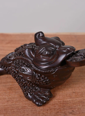 黑檀木办公室摆件木质明清古典