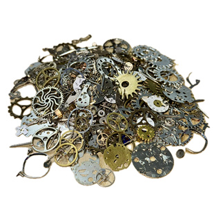 DIY齿轮机械蝴蝶手表零配件蒸汽朋克DIY材料包胸针饰品服装 昆虫