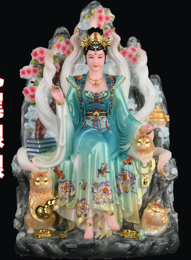 胡九尾娘娘胡九姑娘神像九太奶胡金花翠花神像狐狸东北美女心造重