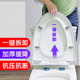 马桶盖通用加厚家用坐便器盖板抽水马桶盖子老式 座便坐圈盖子配件
