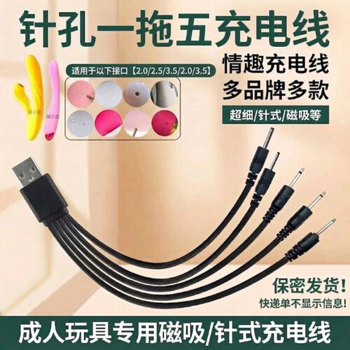 小怪兽一拖五DC充电线