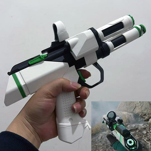 三角洲行动周边蜂医激素枪玩具cos蜂医枪治疗枪风衣大红模型手办