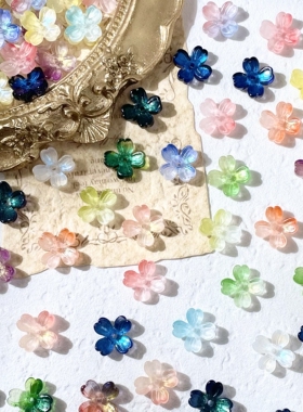 10mm琉璃四叶草花瓣diy手工材料