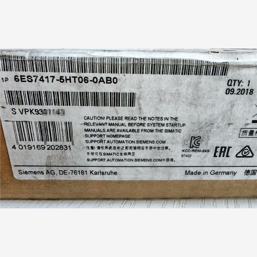 6ES7417-5HT0AB0原装正品