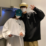 EQ104情侣装秋装圆领套头卫衣男2024新款外套P45，男装卫衣，电商C306-1