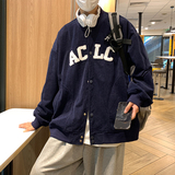 EQ81玉米粒外套男2024新款秋装毛巾绣刺绣棒球服夹克高品质P88，男装夹克，电商C306-1