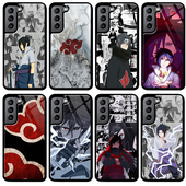 S23 三星S8 A55 A35 ultra保护套note S10 S20 S24 适用S21 火影忍者佐助鼬红云晓手机壳s22