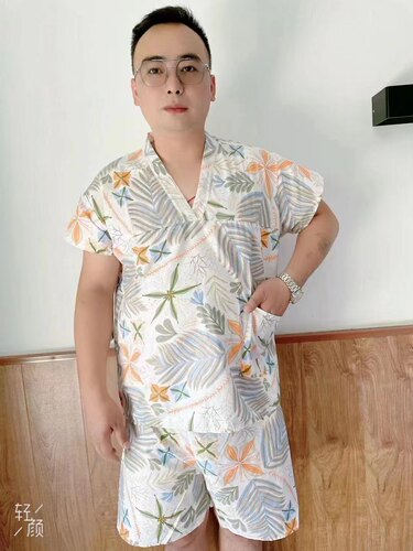 一次性浴服汗蒸服男女大码按摩桑拿服美容院睡衣旅行衣服浴袍套装