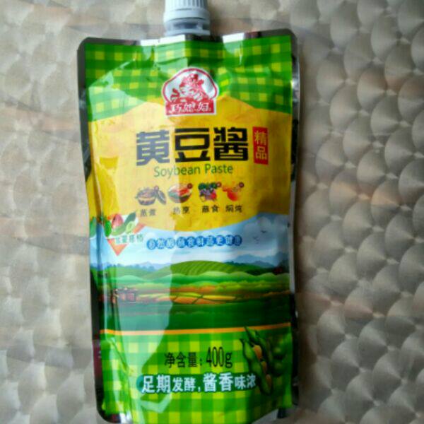 新日期400g*6包山东特产巧媳妇黄豆酱(一拍6包)包邮