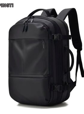 UKPINGTI双肩包男士出差旅行登机包商务双肩背包女17寸电脑包30L