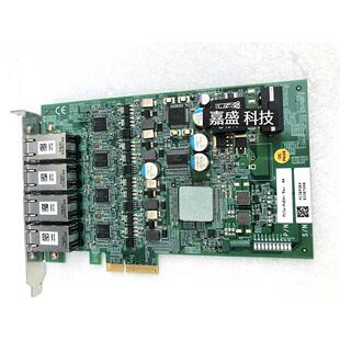 PoE4 视频图像采集卡4端口 Rev.A4 PCIe 千兆以太网POE电脑网卡