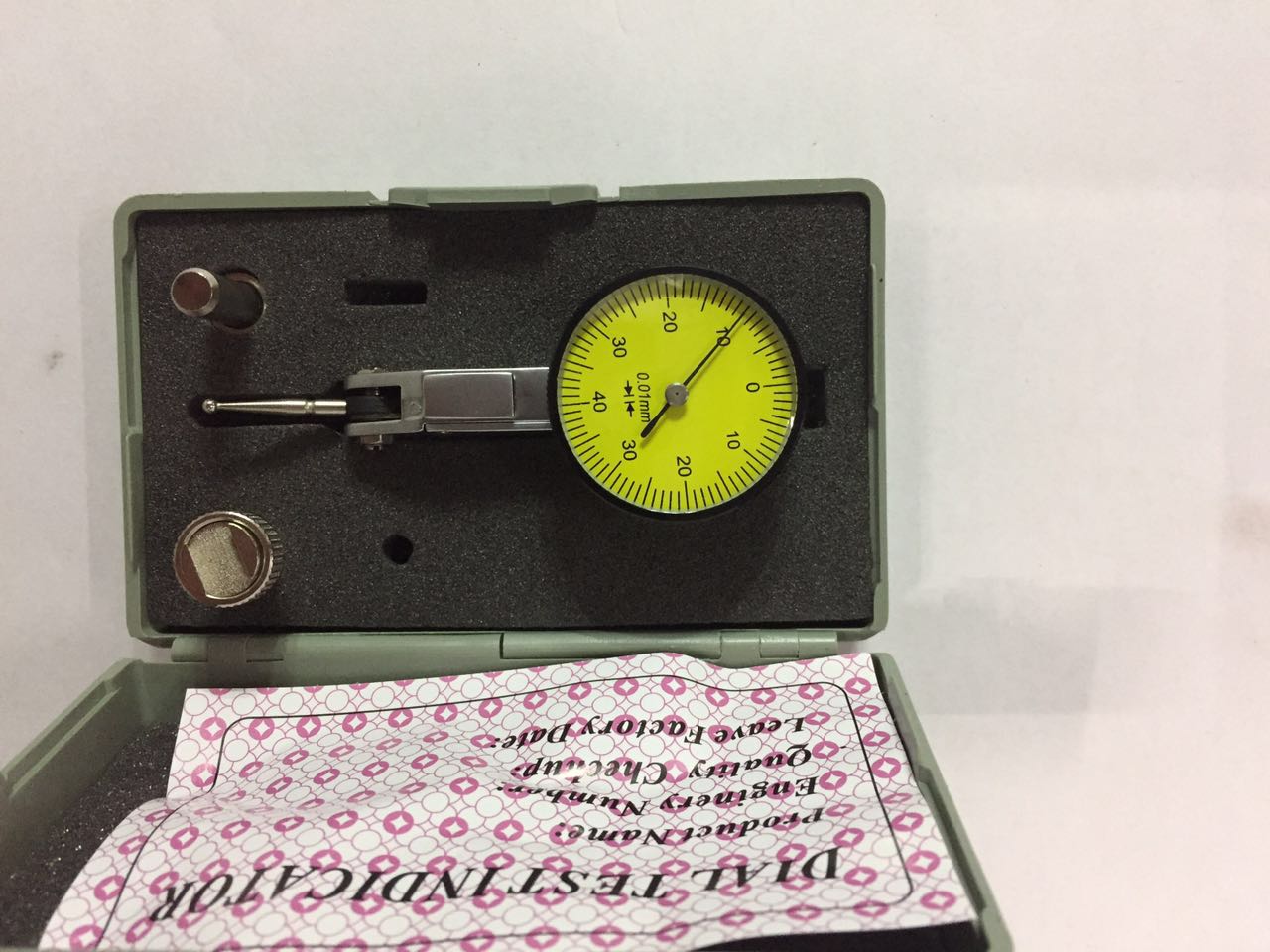 中性杠杆百分表 小校表较表仔0.01mm杠杆表计量工具