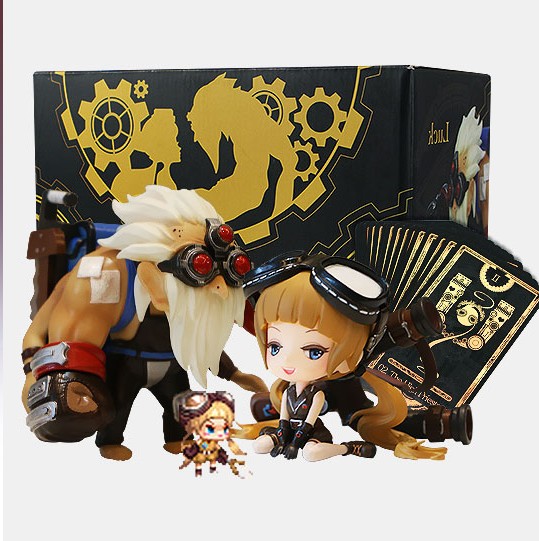 dnf地下城勇士卢克手办迷你光环