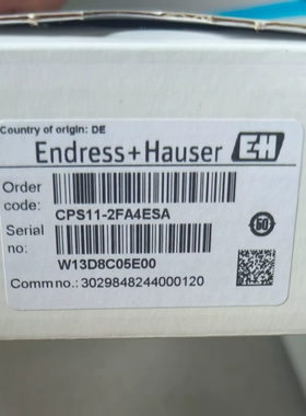 议价e+h pH电极 CPS11-2FA4ESA ，PH 范围