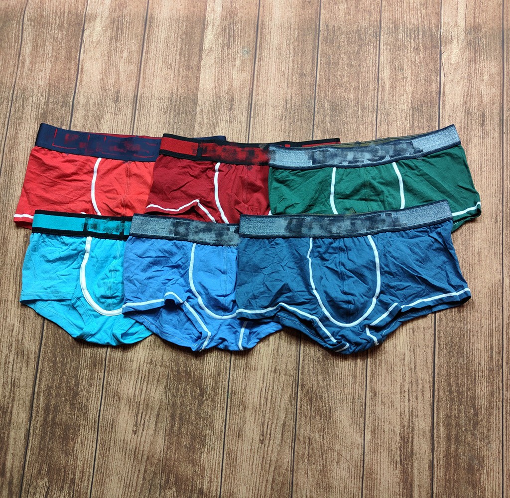 男意大利柴油弹力棉短平角内裤