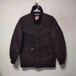 男式修身防雨派克棉服
