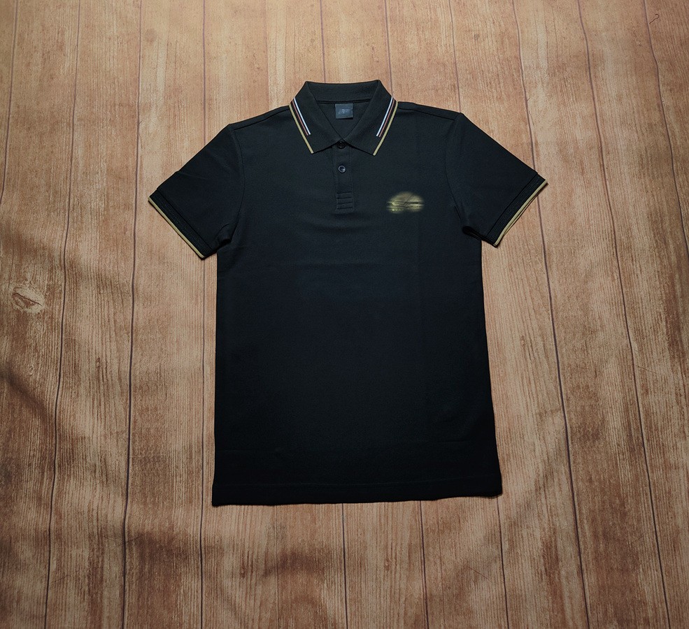黑标夏季短袖休闲POLO衫