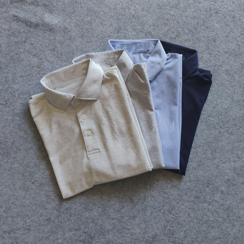 短袖薄款翻领休闲夏天