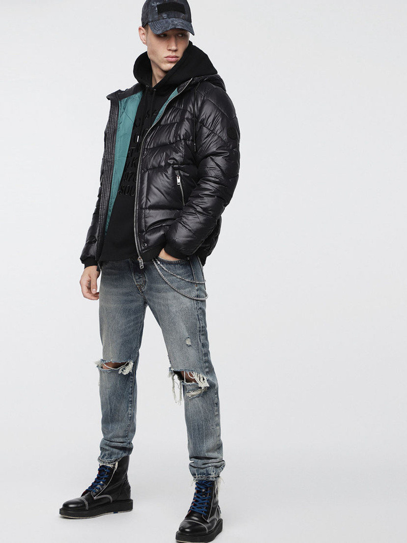 男式加厚3m新雪丽科技连帽棉服