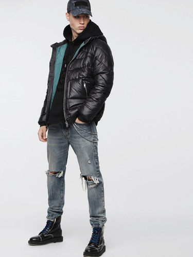 男式加厚3m新雪丽科技连帽棉服