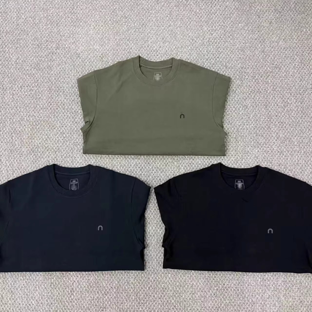 男款加厚0n哦嗯液氨空气层水柔棉圆领套头卫衣 3色