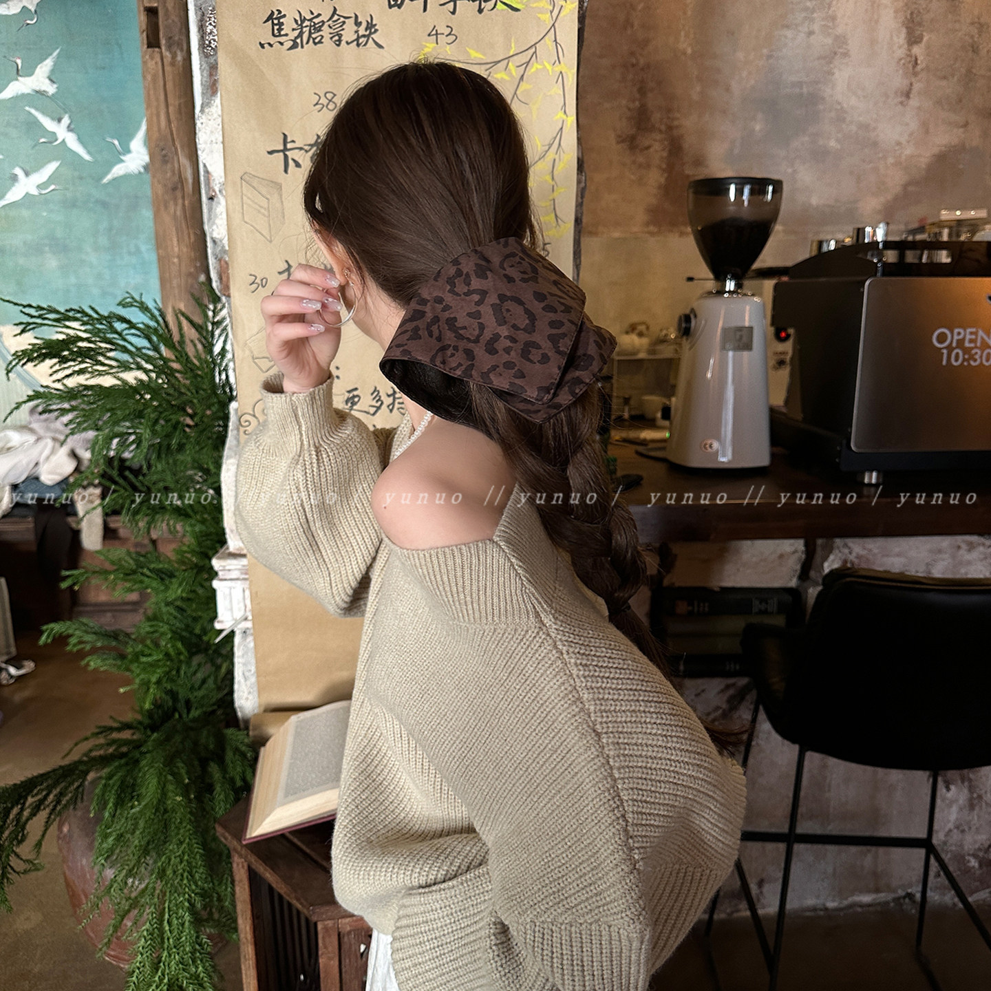 复古时髦感豹纹超大号方巾大肠发圈女pu皮质头绳韩系扎低马尾皮筋,饰品/流行首饰/时尚饰品新,发饰,淘宝优惠券,粉丝福利购,淘宝优惠卷