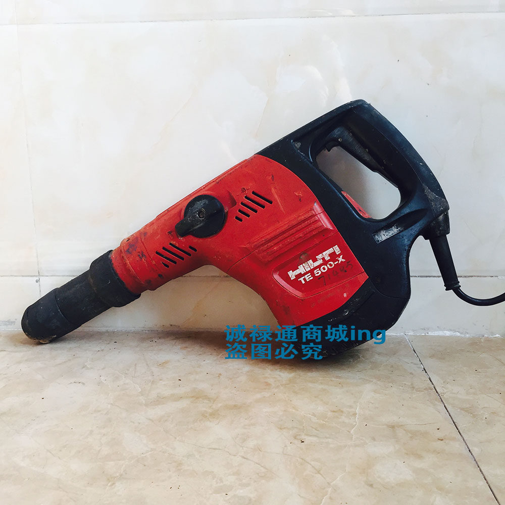 进口二手hilti喜利得te500-x原装110v/220v电锤电镐/电凿/ 凿破机
