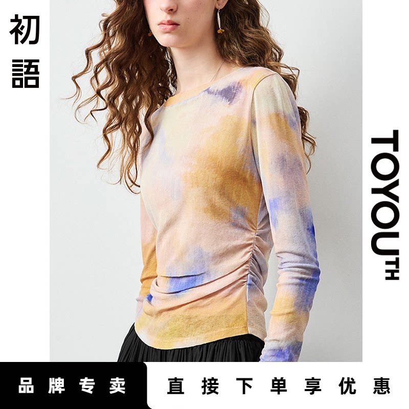 「New! 新品尝鲜」初语TOYOUTH长袖修身收腰打底t恤内搭上衣