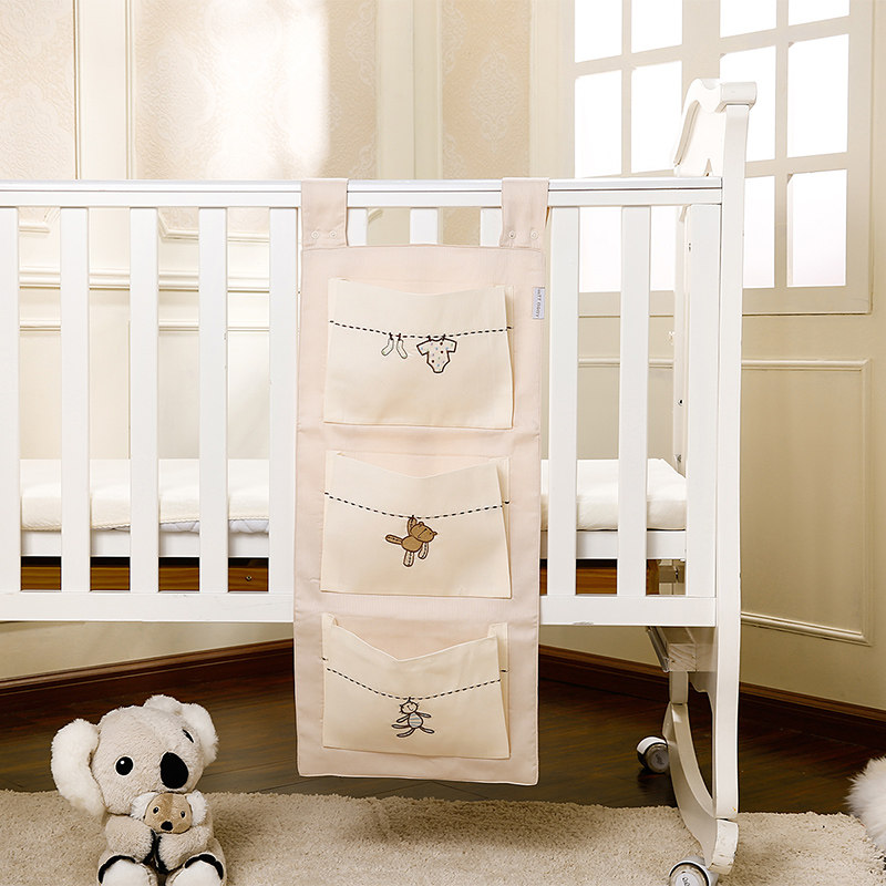 AUSTTBABY 多功能宝宝床包 婴儿床头挂袋 收纳袋子杂物袋
