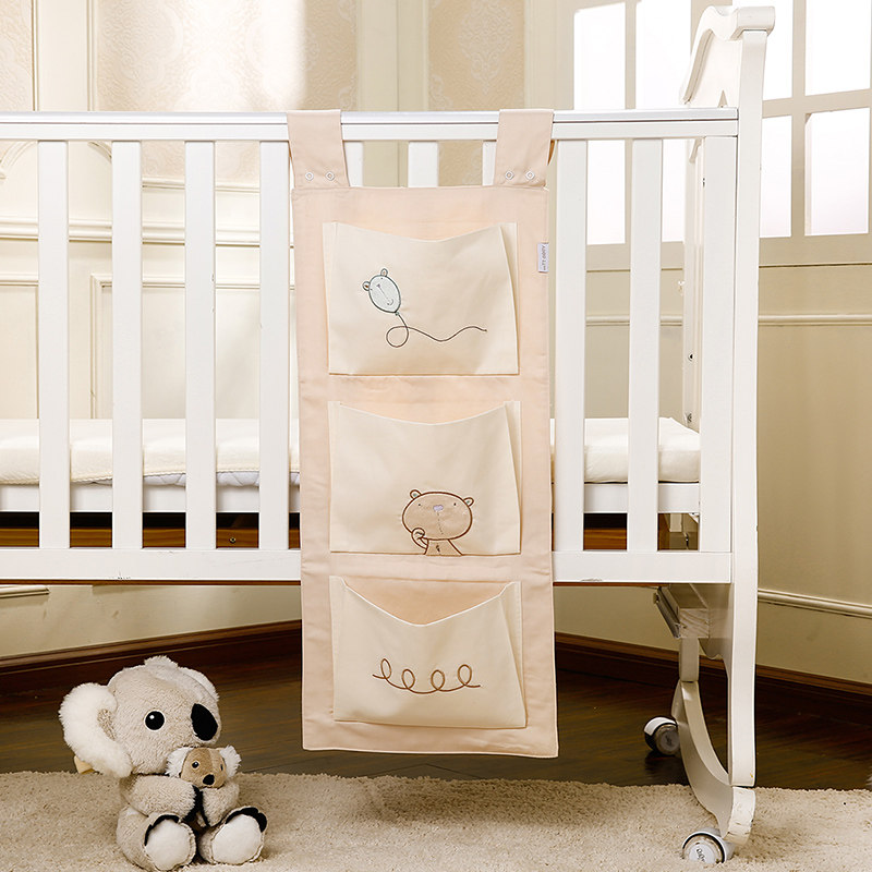 AUSTTBABY 多功能宝宝床包 婴儿床头挂袋 收纳袋子杂物袋