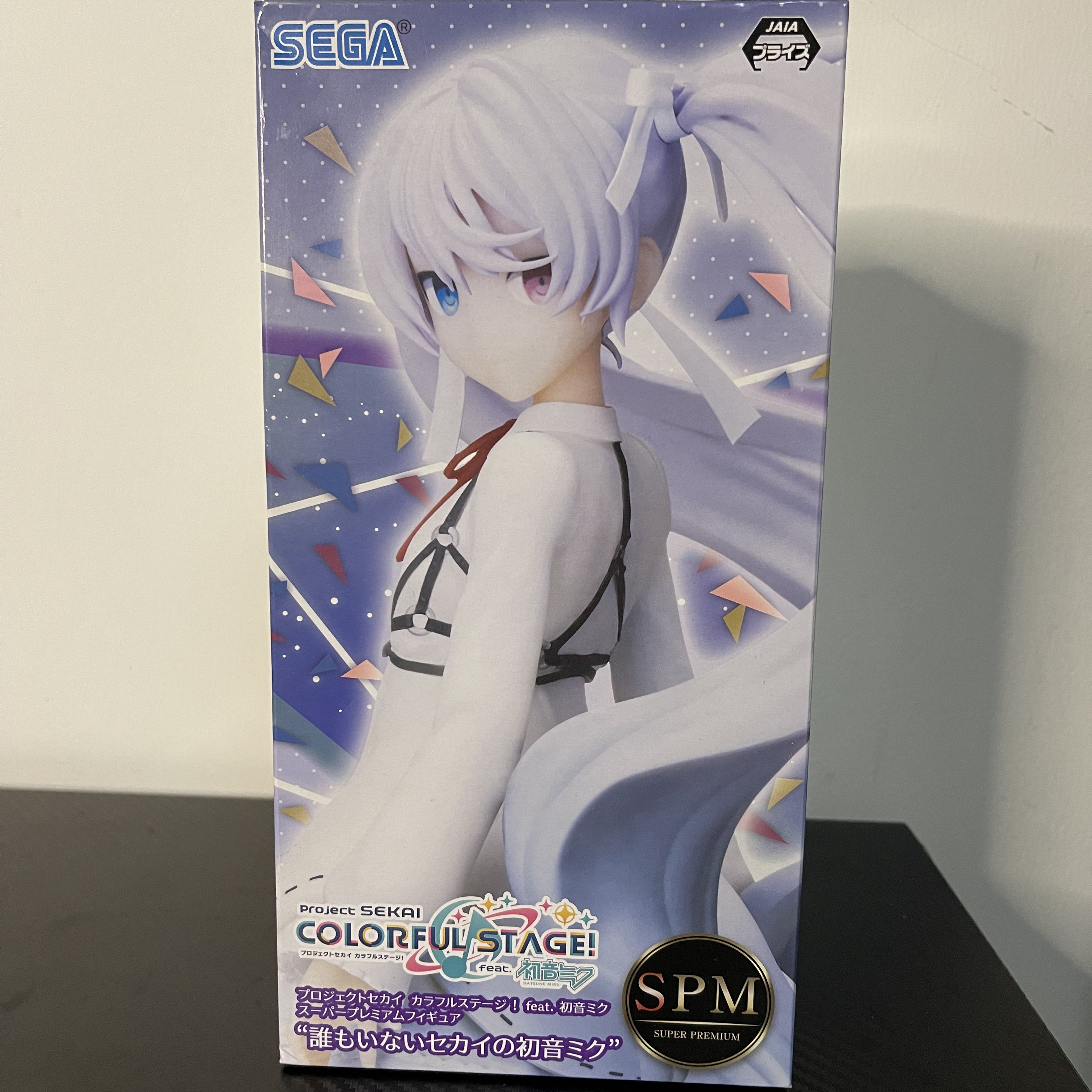 日版全新 SEGA世嘉 初音未来计划世界白葱无人舞台 现货 景品手办