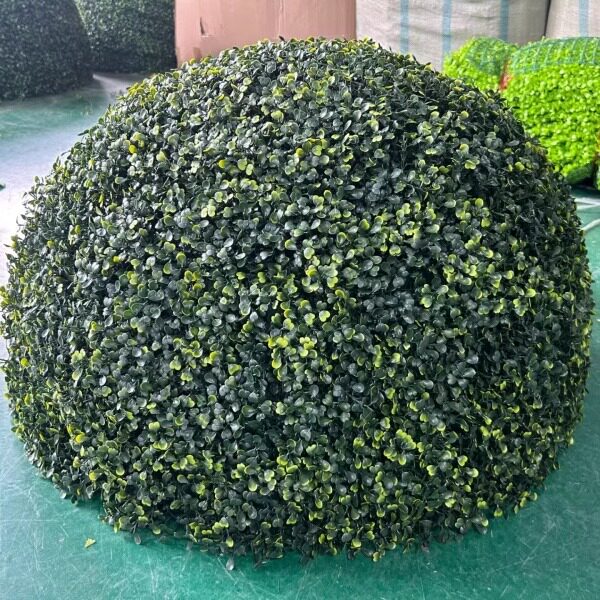 户外绿植井盖遮挡装饰品绿植球图片