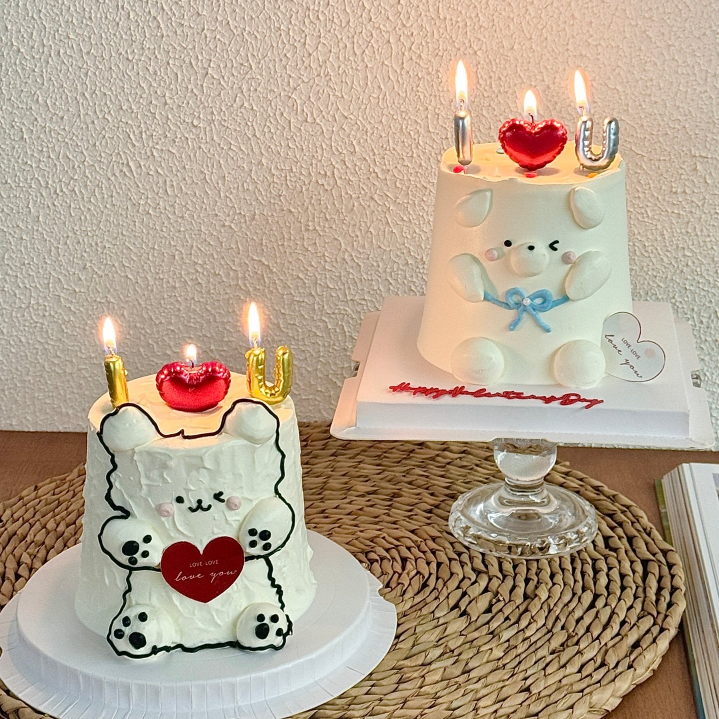 2.14情人节iloveyou爱心蜡烛蛋糕装饰插件爱心卡片情侣纪念日装扮,节庆用品/礼品,节日装扮用品,淘宝优惠券,粉丝福利购,淘宝优惠卷