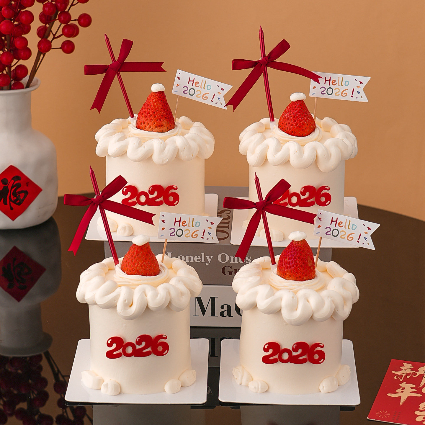 hello2026新年跨年蛋糕装饰插旗插牌元旦马年甜品烘焙装扮配件,节庆用品/礼品,节日装扮用品,淘宝优惠券,粉丝福利购,淘宝优惠卷