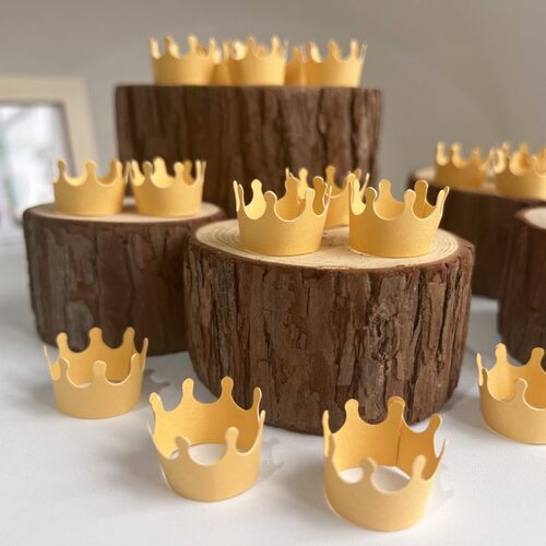 复古可爱迷你金色小皇冠